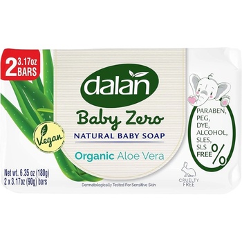 DALAN бебешки сапун, Baby zero, 90гр, Алое вера