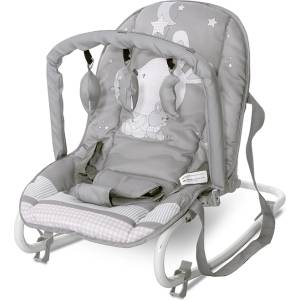 Lorelli Classic ШЕЗЛОНГ eliza grey rabbits (10110142511)