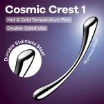 Satisfyer Стоманено дилдо с два края Satisfyer Cosmic Crest 1