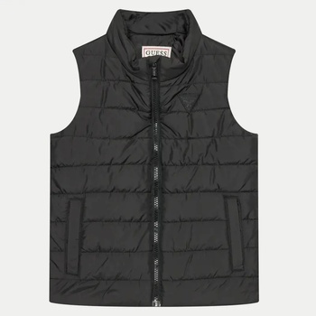 Guess Олекотена грейка за мини момче в черен цвят Guess