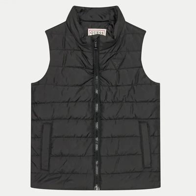 Guess Олекотена грейка за мини момче в черен цвят Guess