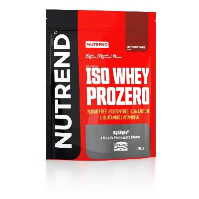 Nutrend ISO WHEY PROZERO - čokoládové brownies, 500 g
