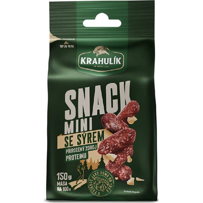 Krahulík Snack Mini se sýrem 70g