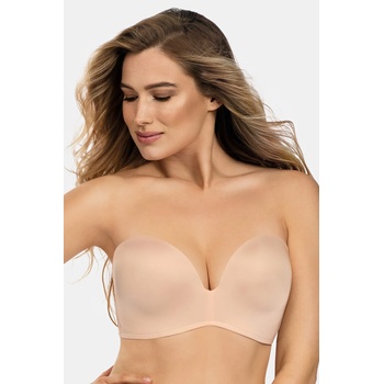 Wonderbra Сутиен Wonderbra Ultimate Strapless bardot Double Push-Up без банели 85/C черен