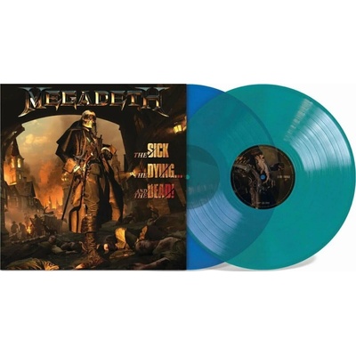 Megadeth - The Sick, The Dying... And The Dead! (Blue Opaque & Green Coloured) (2 ) LP