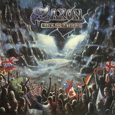 SAXON - ROCK THE NATIONS LP