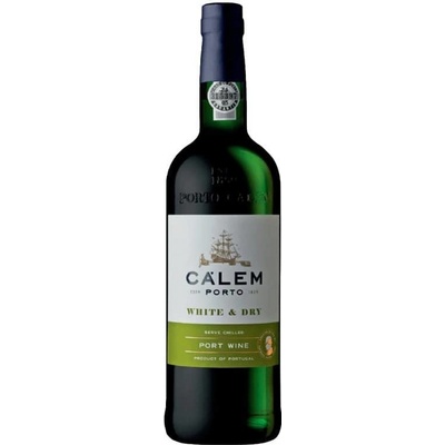 Cálem Porto White Dry 19,5% 0,75 l (holá láhev)