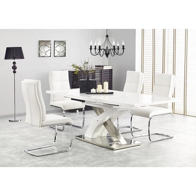 ЕВРОМАР Трапезна маса sandor 2 white (100.001.0147)