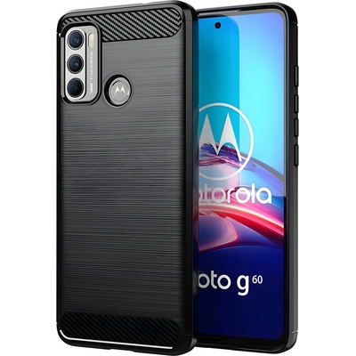 Techsuit Carbon Shield TPU калъф за Motorola Moto G60 - Черен KP30026 (30026)