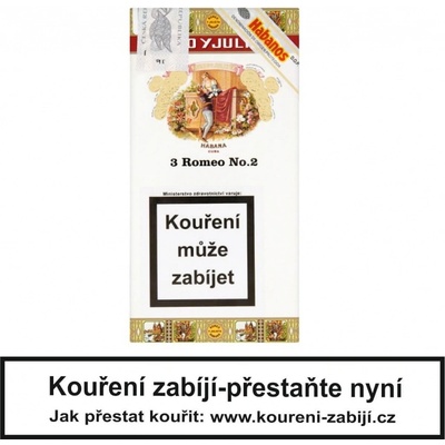 Romeo y Julieta Romeo Doutníky No.2 AT 3ks – Zboží Dáma