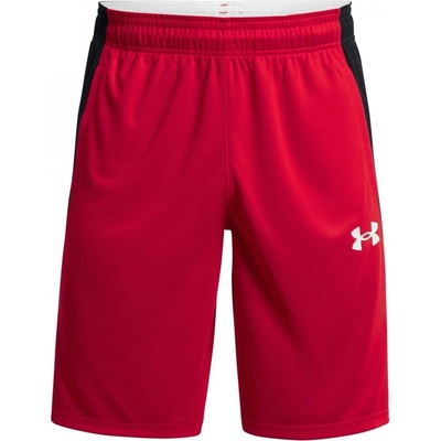 Under Armour Armour Baseline 10" pánské šortky Red/White