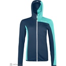 Ortovox dámská mikina Fleece Light Grid Hooded Jacket Women's Deep Ocean