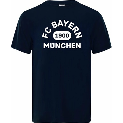 Tričko FC Bayern Mníchov 1900 tmavomodré