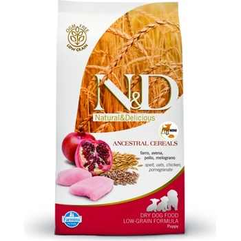 N&D Ancestral Grain Low Grain Chicken & Pomegranate Puppy Mini 2,5 kg