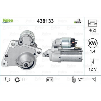VALEO Štartér 438133