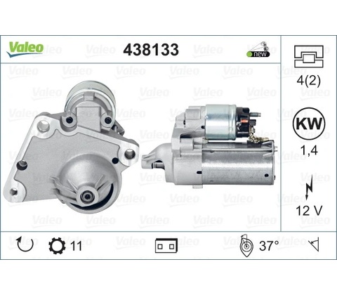 VALEO Štartér 438133