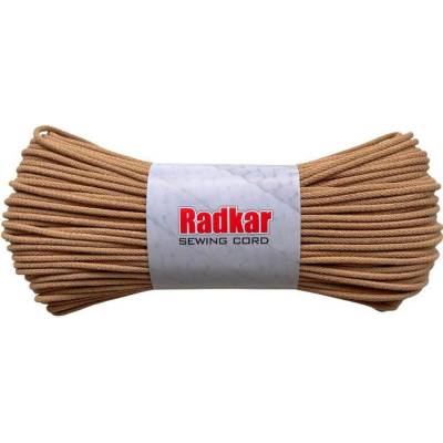 RADKAR šňůry na šití 5mm Caramel - 100m návin