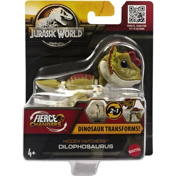 Mattel Jurský svět Dinosauří transformující se vajíčko Dilophosaurus