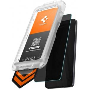 Spigen Samsung S26 Plus SPIGEN GLASS TR EZ FIT PRO HD екранно стъкло 2бр 2.5D, 9H + рамка, TRANSFER (AGL11087)
