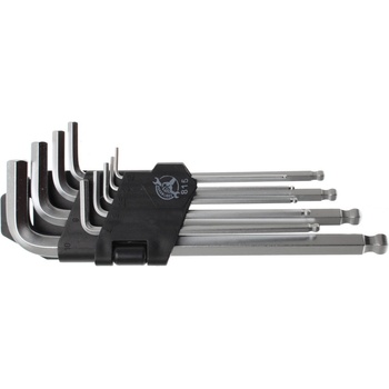 Kraftmann 815 Klíče Imbus s kuličkou, 1.5 - 10 mm, dlouhé, sada 9 ks