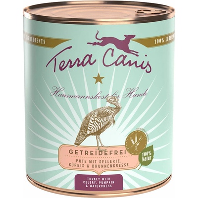 Terra Canis morčacie so zelerom, tekvicou a žeruchou 6 x 800 g