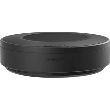 Nomad Wireless Hub - поставка (пад) с до 7.5W безжично захранване, USB-A и USB-C изходи за зареждане на мобилни устройства (черен)