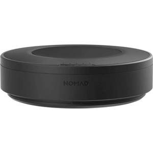 Nomad Wireless Hub -  оставка ( ад) с до 7.5W безжично захранване, USB-A и USB-C изходи за зареждане на мобилни устройства (черен)