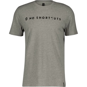 Scott Мъжка тениска Scott No Shortcuts S/S T-shirt - Light Grey Melange (217-1435-0111)