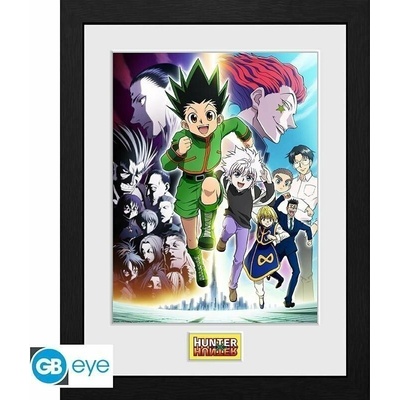 Hunter x Hunter Zarámovaný plakát - Key Art Running