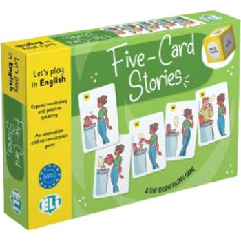 ELi Publishing Образователна игра Eli Five-card Stories (Английски език) (KLAB9035)