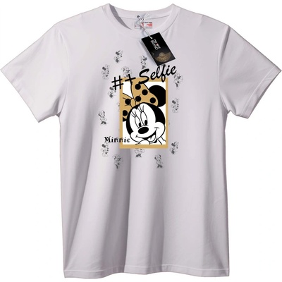 NOONEBRAND Тениска Минни Маус Селфи - L, White