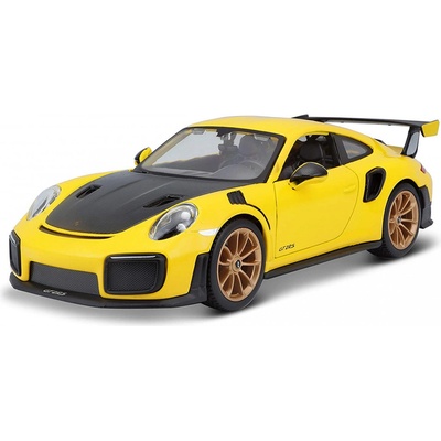 Maisto Porsche 911 GT2 RS Yellow Assembly Line 1:24