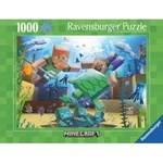 Ravensburger Puzzle 1000 Minecraft Mosaic