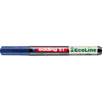 edding 51 EcoLine D10 син лаков маркер 7580260002 (7580260002)