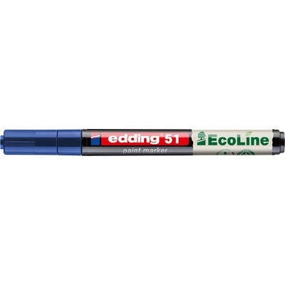 edding 51 EcoLine D10 син лаков маркер 7580260002 (7580260002)