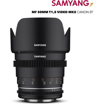 Samyang 50mm f/1.5 VDSLR MK2 Canon EF