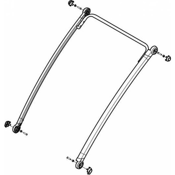 Thule Upper Frame Assy Double 17-X 40105336