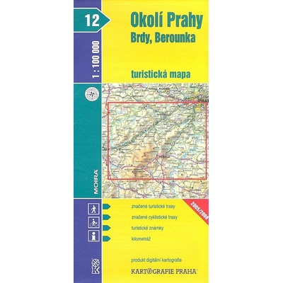 TM12 Okolí Prahy, Brdy, Berounka - Kartografie Praha – Hledejceny.cz
