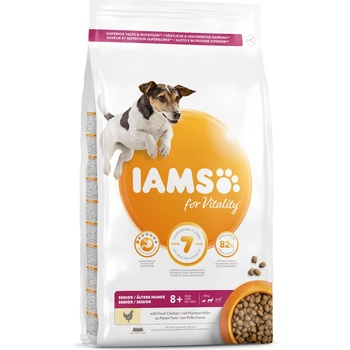 IAMS Dog Senior Small & Medium Chicken 12 kg