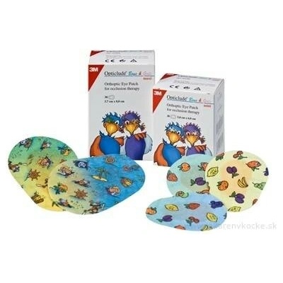 3M Opticlude Boys&Girls Mini oční náplast 30 ks