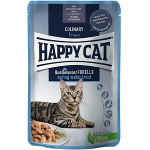 Happy Cat MIS Culinary Spring-Water Trout пауч за котки с пресноводна пъстърва 85gr