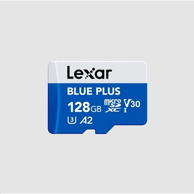 Lexar microSDXC Blue Plus 128 GB LMSBLPL128G-BNANG