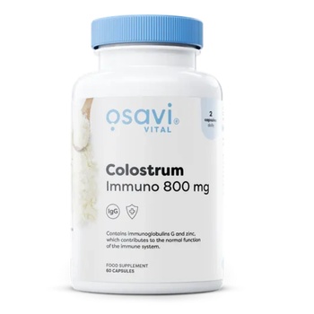 Osavi Colostrum Bovinum Immuno, говежда коластра, 800 mg, 60 капсули