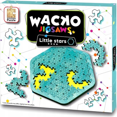 Eureka Дървен логически пъзел Eureka - Jigsaw Little Stars (473488)