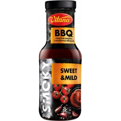 Vitana Smoky BBQ steaková omáčka sladká a jemná 274 g
