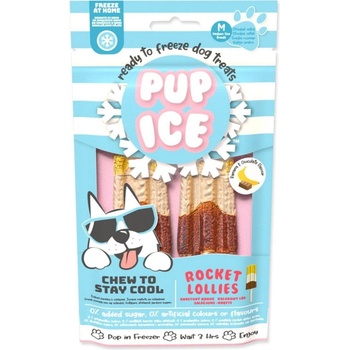 Pup Ice chladiaca s banánom a karobom 2ks 90 g