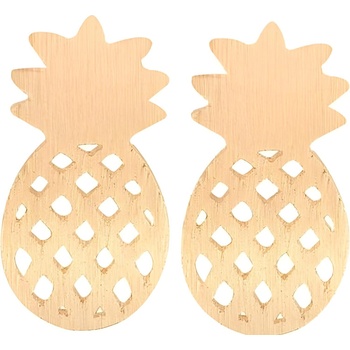 HARAHU Обеци Ананас - Златна kp2979 (2979)