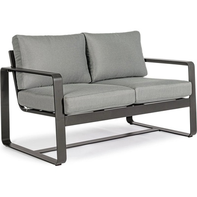 Bizzotto Merrigan диван 2 места YK13 антрацит с възглавници (0663110)