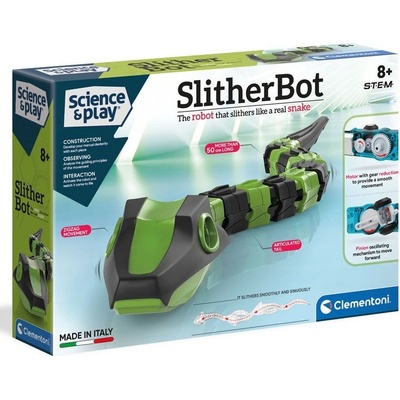 Clementoni Научен комплект Clementoni Science & Play - Slither Bot, змия (75054)