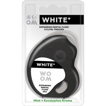 Woom White+ Floss zubná niť 30 m